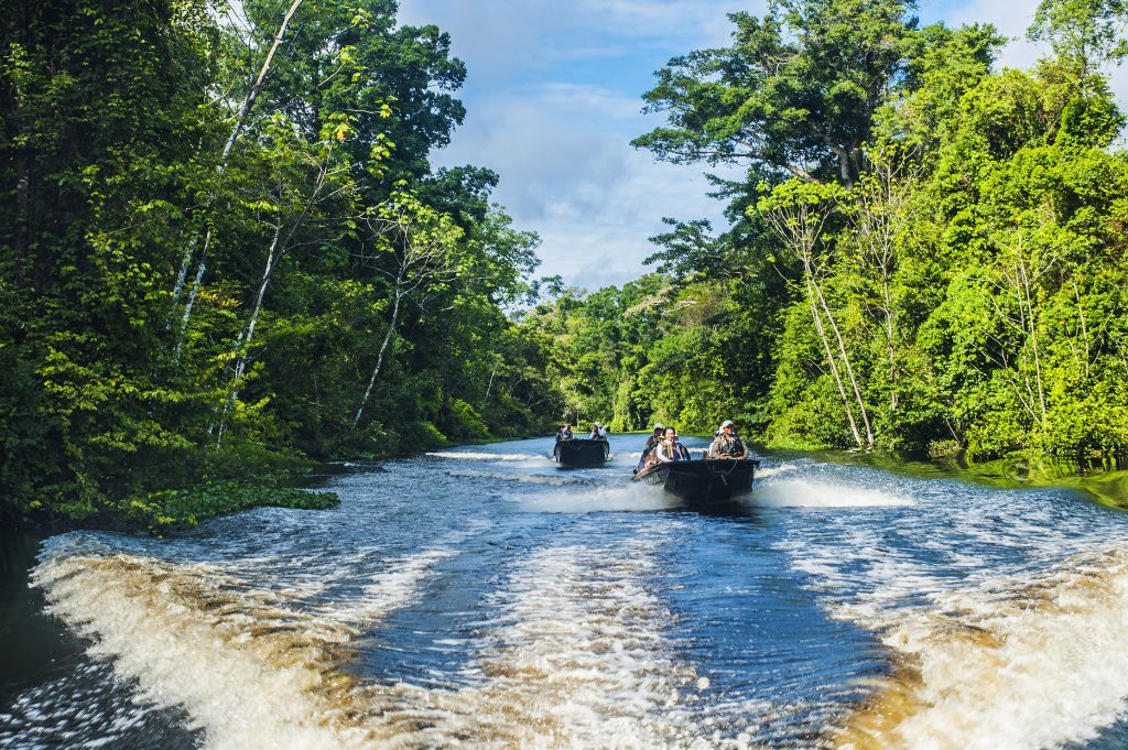 Amazon skiff excursions