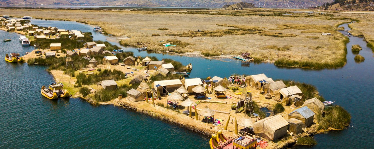 Floating island Uros